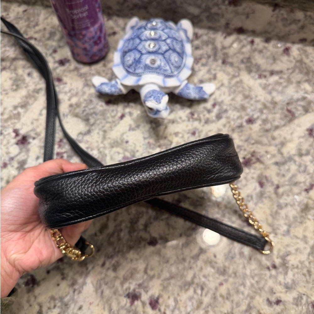 Michael Kors Black Camera Crossbody Leather Bag - Picture 5 of 11